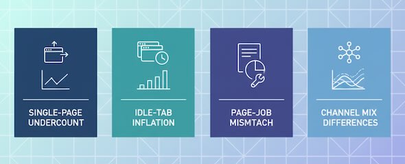 Common pitfalls that distort time metrics