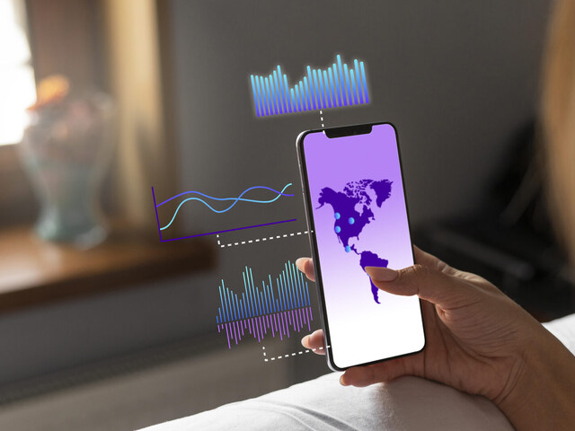 User experience and interface design on a smartphone